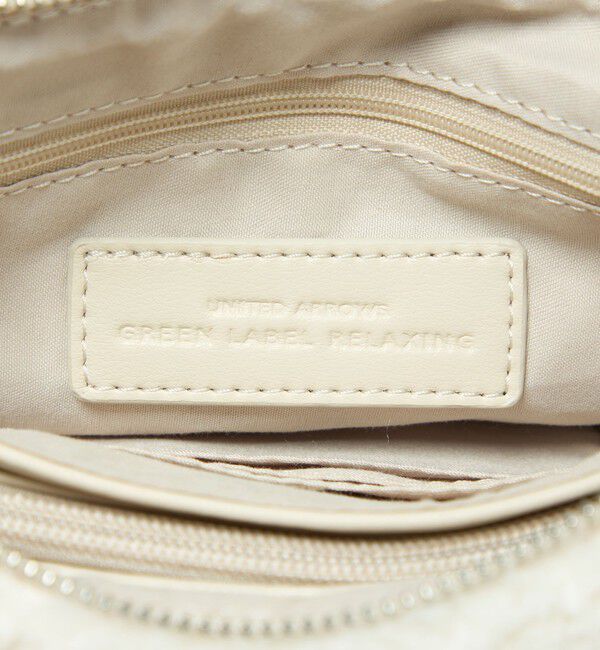 UNITED ARROWS green label relaxing「ボア ジップ ミニショルダーバッグ / ポシェット」|ショルダー・メッセンジャー|