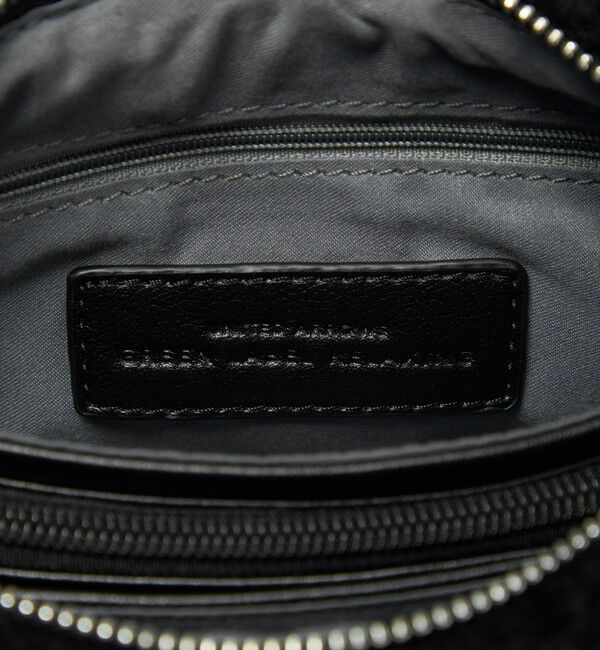 UNITED ARROWS green label relaxing「ボア ジップ ミニショルダーバッグ / ポシェット」|ショルダー・メッセンジャー|