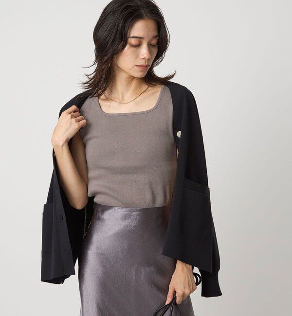 UNITED ARROWS green label relaxing「デコルテ フライス タンクトップ 2」|タンクトップ|MOCA