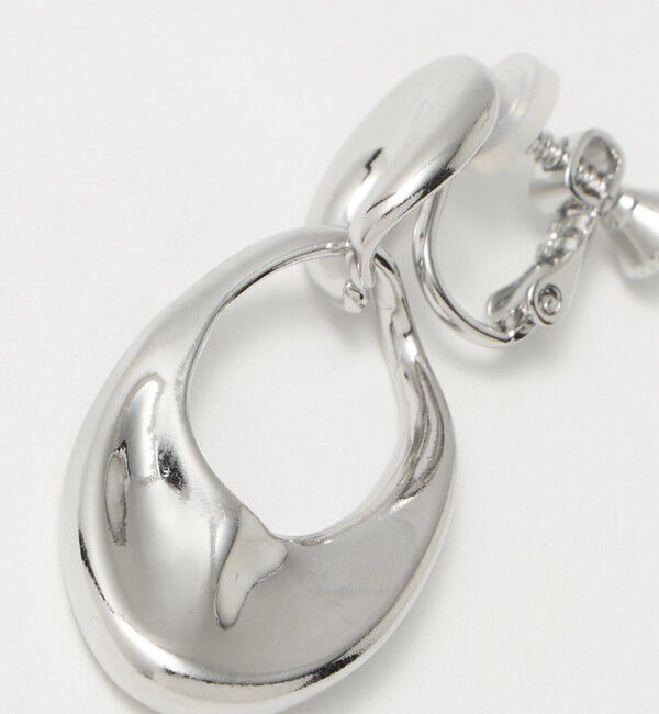 UNITED ARROWS green label relaxing「Wオーバルリング イヤリング」|ピアス|