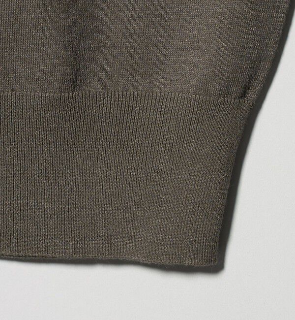 UNITED ARROWS green label relaxing「ブライトフォルム Vネック ニット プルオーバー」|ニット・セーター|