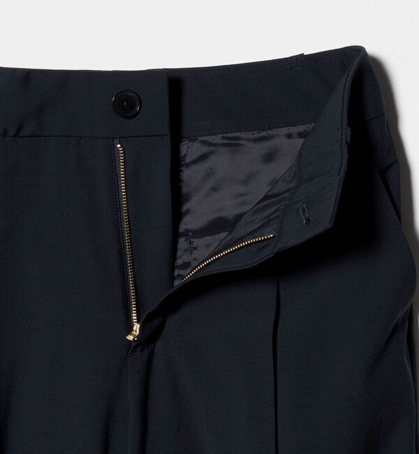 UNITED ARROWS green label relaxing「［size SHORT/TALLあり］キチントボトムス カバー ワイド パンツ」|スラックス|