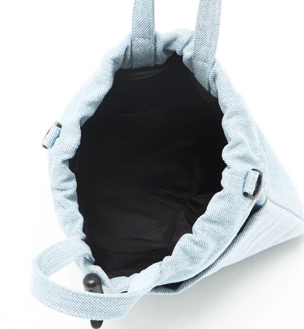 UNITED ARROWS green label relaxing「【別注】＜fellowww＞GLR デニム 巾着 ショルダーバッグ」|ショルダー・メッセンジャー|