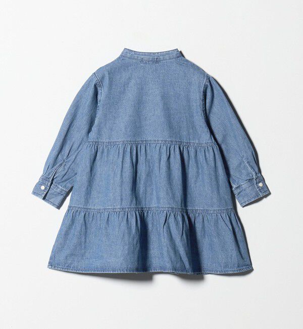 UNITED ARROWS green label relaxing「デニム ティアード チュニック ワンピ / キッズ  100cm-160cm」|チュニック|