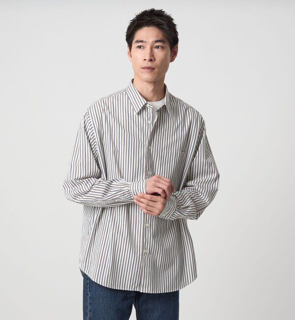 UNITED ARROWS green label relaxing「トーマスメイソン ジャストルーズ レギュラーカラー シャツ」|シャツ・ブラウス|