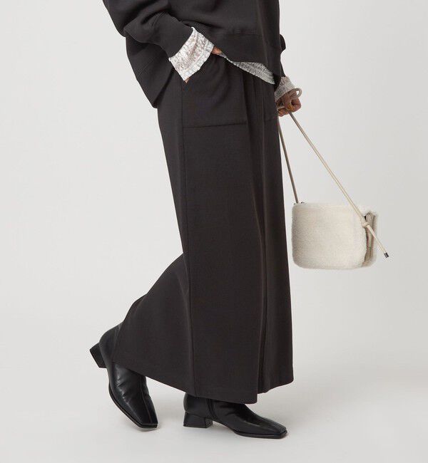 UNITED ARROWS green label relaxing「【WEB限定】＜at ease＞ダブルフェイス タイト スカート」|タイト|