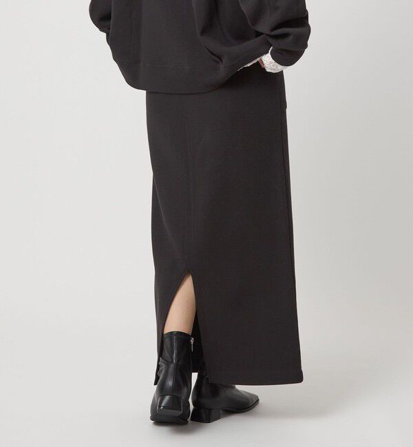 UNITED ARROWS green label relaxing「【WEB限定】＜at ease＞ダブルフェイス タイト スカート」|タイト|