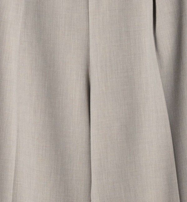 UNITED ARROWS green label relaxing「［size SHORT/TALLあり］ダブルクロス ワイド パンツ ウォッシャブル ストレッチ」|スラックス|