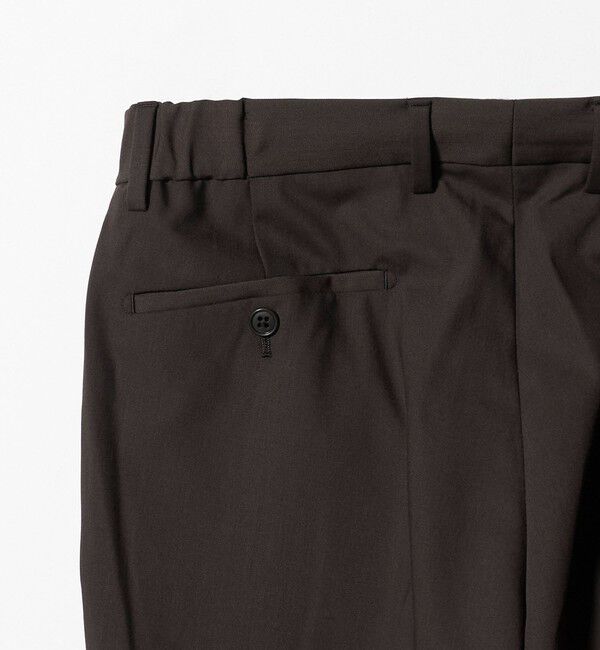 UNITED ARROWS green label relaxing「A+ TW カラーギャバ スタンダード イージー スラックス -ウォッシャブル・ストレッチ-」|スラックス|