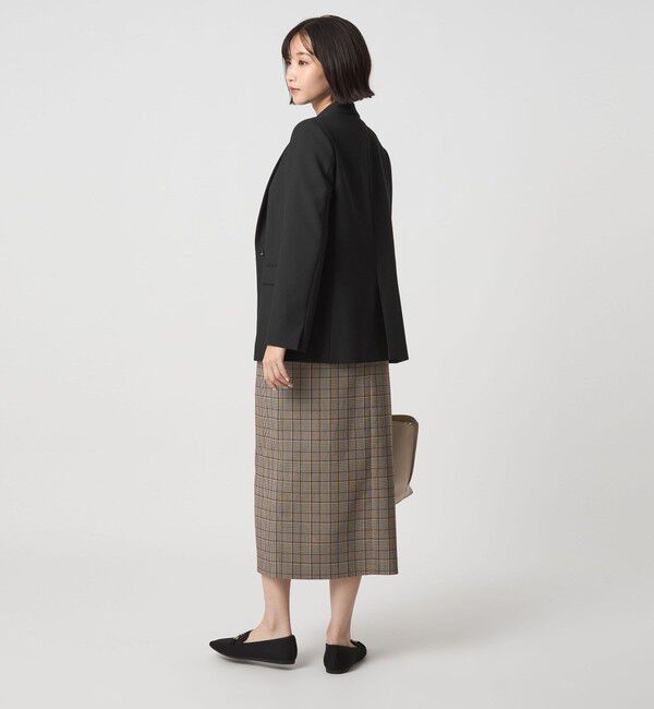 UNITED ARROWS green label relaxing「ダブルクロス ダブル ジャケット ウォッシャブル ストレッチ」|テーラードジャケット|