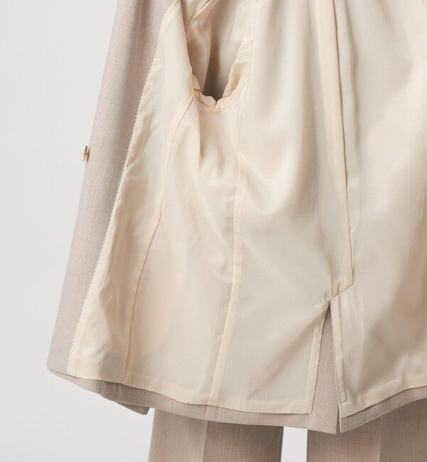 UNITED ARROWS green label relaxing「ダブルクロス ダブル ジャケット ウォッシャブル ストレッチ」|テーラードジャケット|