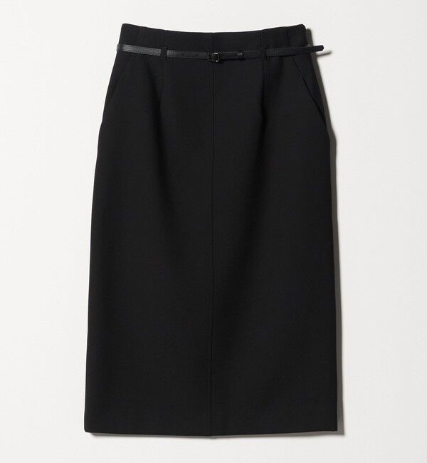 UNITED ARROWS green label relaxing「ダブルクロス タイト スカート ウォッシャブル ストレッチ」|タイト|