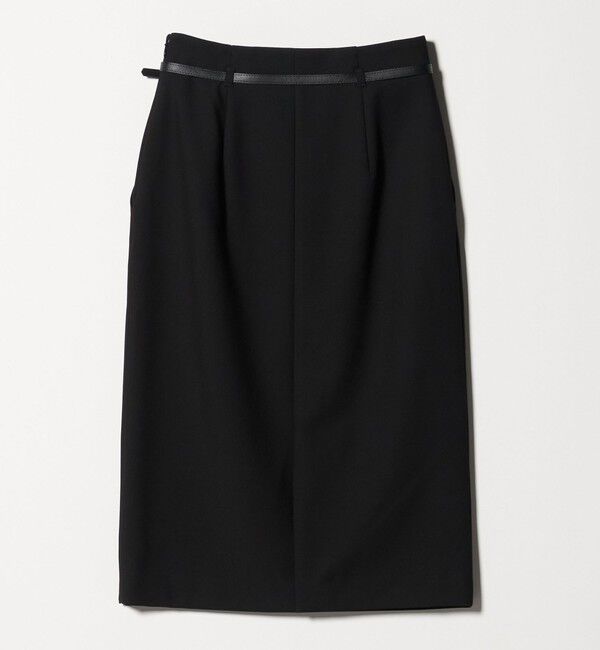 UNITED ARROWS green label relaxing「ダブルクロス タイト スカート ウォッシャブル ストレッチ」|タイト|