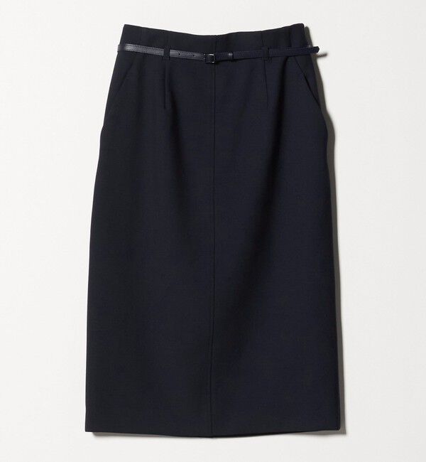 UNITED ARROWS green label relaxing「ダブルクロス タイト スカート ウォッシャブル ストレッチ」|タイト|