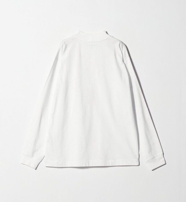 UNITED ARROWS green label relaxing「LONG FIBER COTTON クリア モックネック 長袖 Tシャツ」|Tシャツ・カットソー|