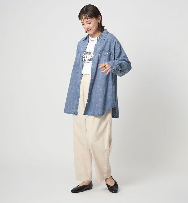 UNITED ARROWS green label relaxing「デニム スタンダード シャツ」|シャツ・ブラウス|