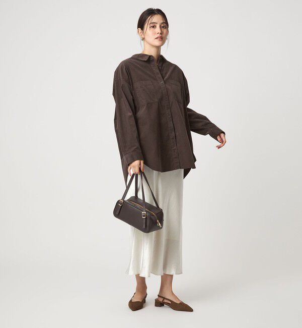 UNITED ARROWS green label relaxing「ライトコール シャツ」|シャツ・ブラウス|