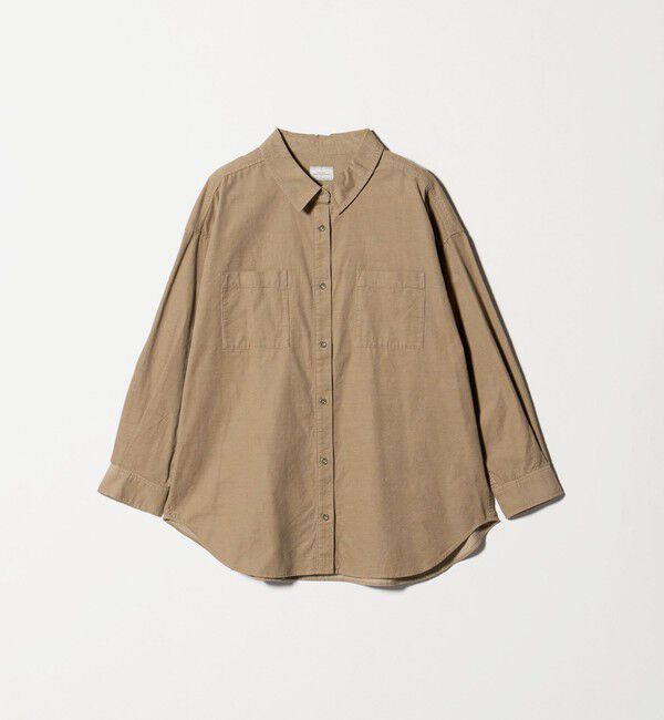 UNITED ARROWS green label relaxing「ライトコール シャツ」|シャツ・ブラウス|