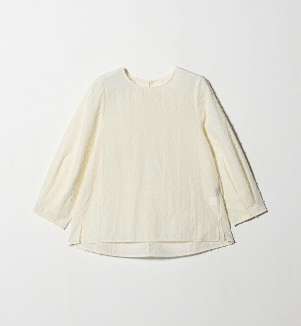 UNITED ARROWS green label relaxing「ドットジャカード ブラウス」|シャツ・ブラウス|