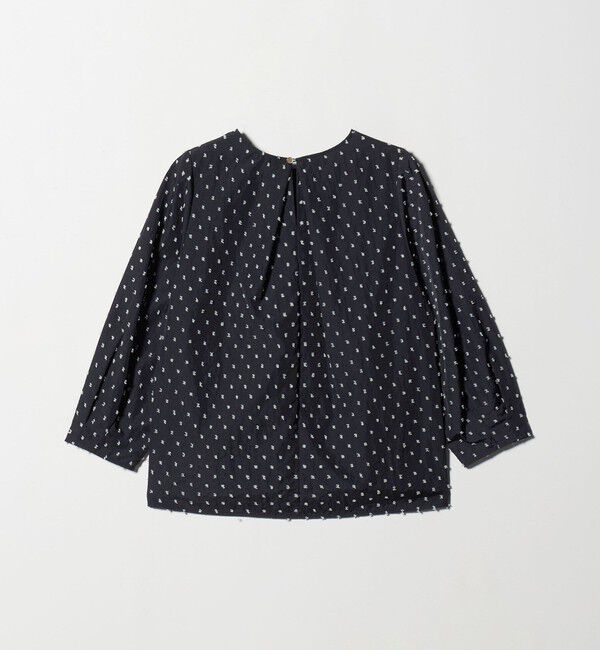 UNITED ARROWS green label relaxing「ドットジャカード ブラウス」|シャツ・ブラウス|