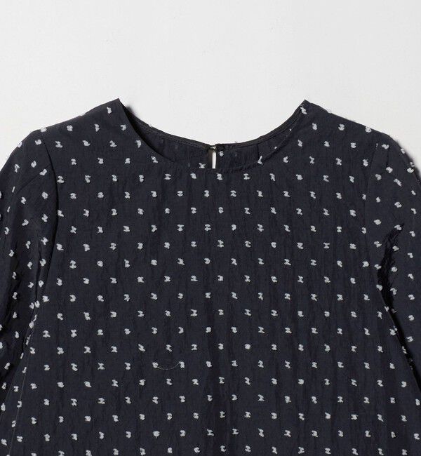 UNITED ARROWS green label relaxing「ドットジャカード ブラウス」|シャツ・ブラウス|