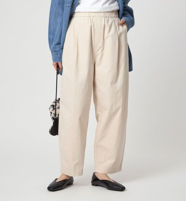 UNITED ARROWS green label relaxing「ライトコール カーブ パンツ オフホワイト」|その他|