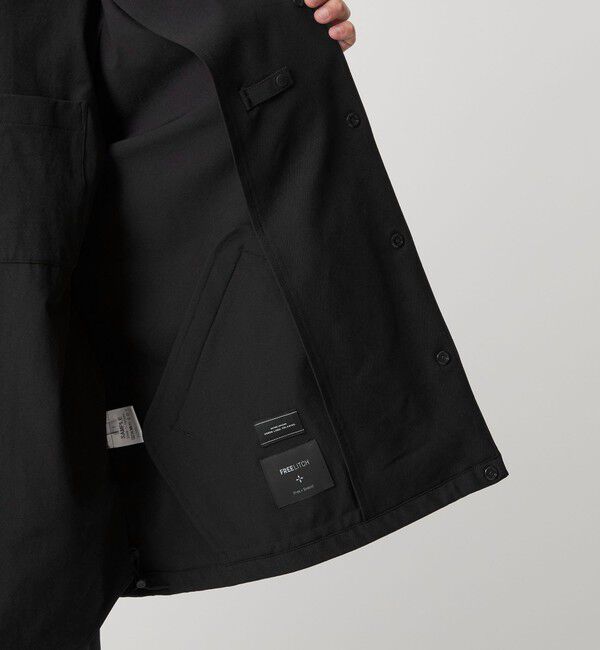 UNITED ARROWS green label relaxing「FREELITCH ノーカラー カーディガン -ストレッチ-」|カーディガン|