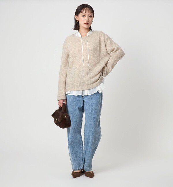 UNITED ARROWS green label relaxing「ニットライク ルージー プルオーバー」|Tシャツ・カットソー|