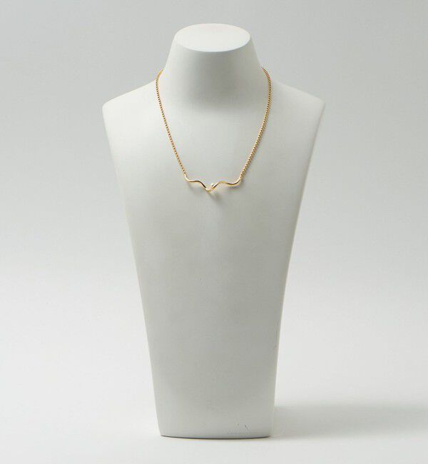 UNITED ARROWS green label relaxing「ウェーブバー ネックレス」|ネックレス|