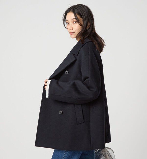 UNITED ARROWS green label relaxing「［size SHORTあり］＜1_OF MINE＞W ピーコート」|ピーコート|