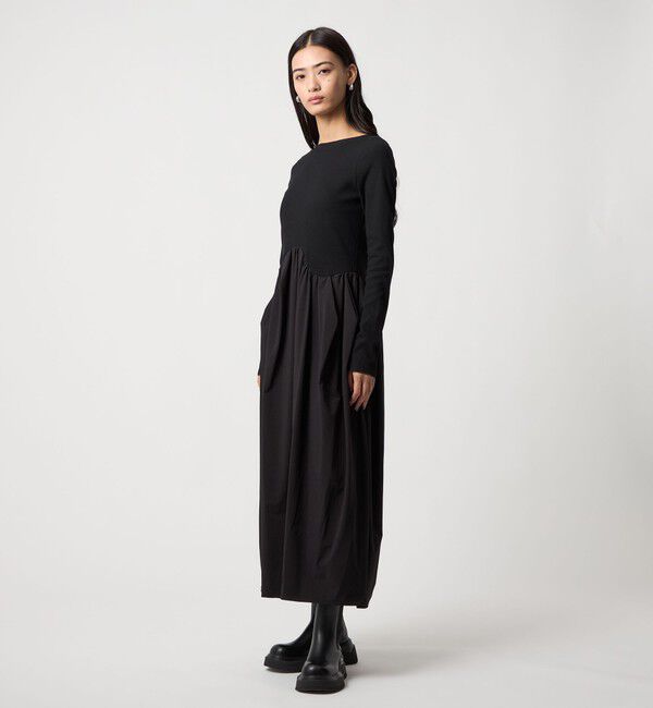 EMMEL REFINES「＜EMMEL REFINES＞EM ウェーブキリカエ ドッキング ワンピース」|ワンピース|