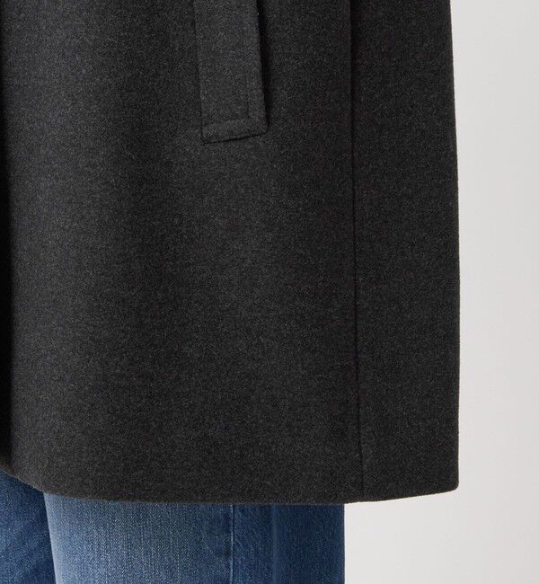 UNITED ARROWS green label relaxing「［size SHORT/TALLあり］SENTDALE WOOL ミドル コート」|ステンカラーコート|