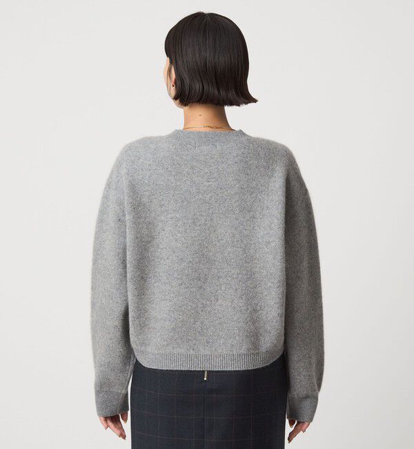 UNITED ARROWS green label relaxing「FOXブレンド ラメ フォルム ドルマン ニット プルオーバー」|ニット・セーター|