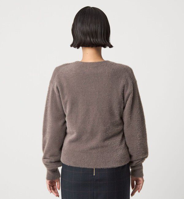 UNITED ARROWS green label relaxing「フラッフ フェザーヤーン ニット カーディガン」|カーディガン|