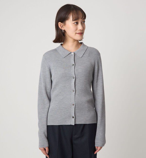 UNITED ARROWS green label relaxing「ウール エリツキ ニット カーディガン ウォッシャブル」|カーディガン|