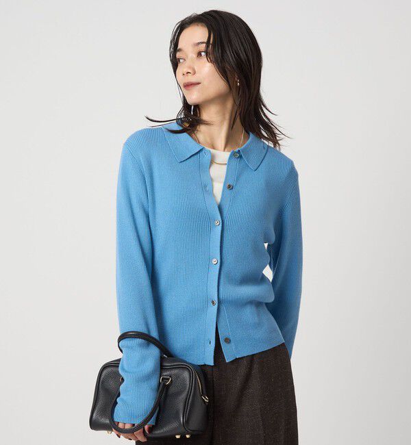 UNITED ARROWS green label relaxing「ウール エリツキ ニット カーディガン ウォッシャブル」|カーディガン|