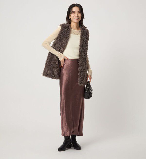 UNITED ARROWS green label relaxing「チュール クルーネック プルオーバー」|Tシャツ・カットソー|