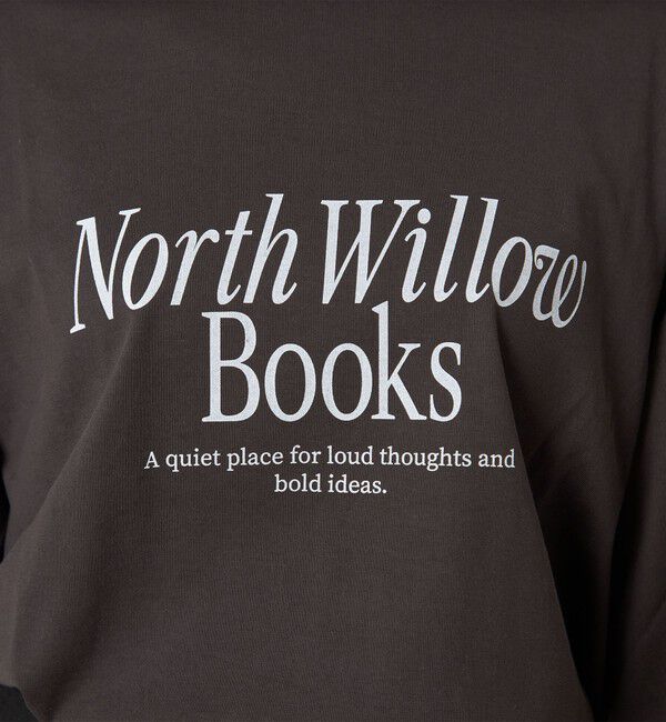 UNITED ARROWS green label relaxing「ブックストア ロゴ ロングスリーブ Tシャツ」|Tシャツ・カットソー|