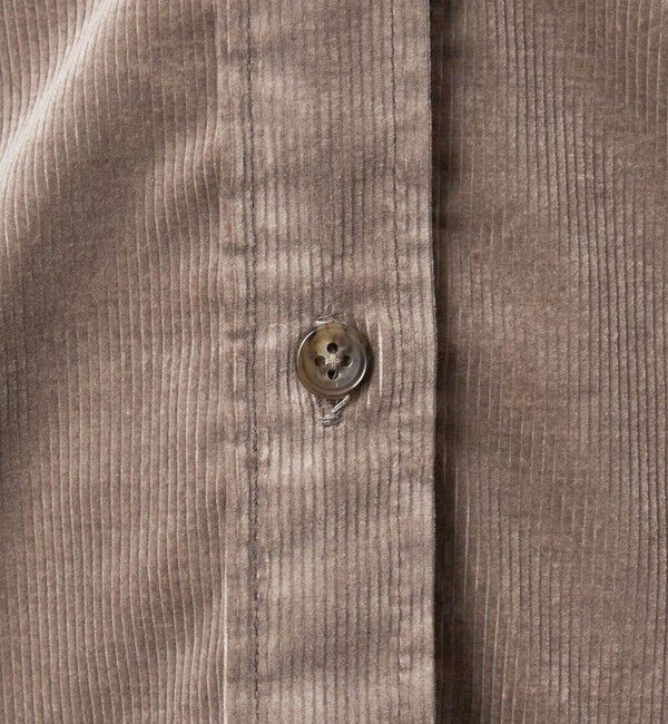 UNITED ARROWS green label relaxing「コーデュロイ ダブルポケット シャツ」|シャツ・ブラウス|