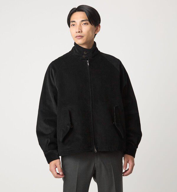 UNITED ARROWS green label relaxing「【別注】＜BARACUTA＞GLR コーデュロイ G4 ドライバーズジャケット ブルゾン」|ブルゾン・スタジャン|