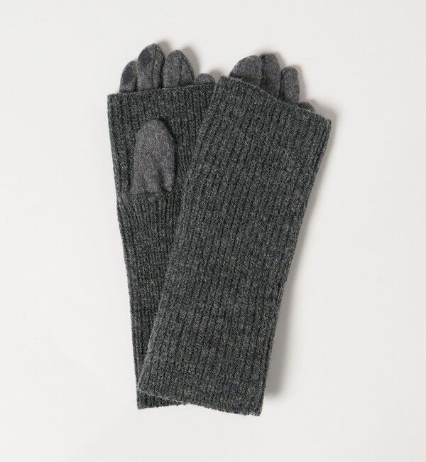 UNITED ARROWS green label relaxing「アームウォーマー 3WAY グローブ / 手袋　タッチパネル対応」|手袋|MD.GRAY