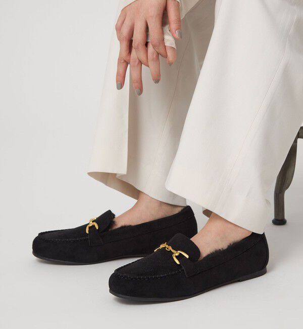 UNITED ARROWS green label relaxing「ウォームビット モカシン シューズ 撥水」|モカシン|