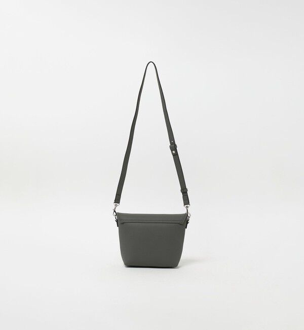 UNITED ARROWS green label relaxing「シボ レザーライク フラップ ショルダーバッグ」|ショルダー・メッセンジャー|