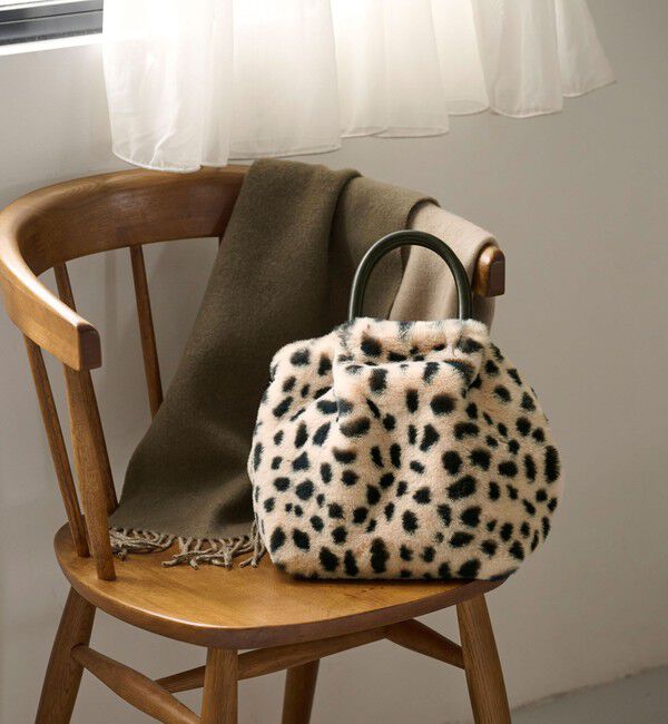 UNITED ARROWS green label relaxing「フェイクファー2WAY トートバッグ / ショルダーバッグ」|ショルダー・メッセンジャー|