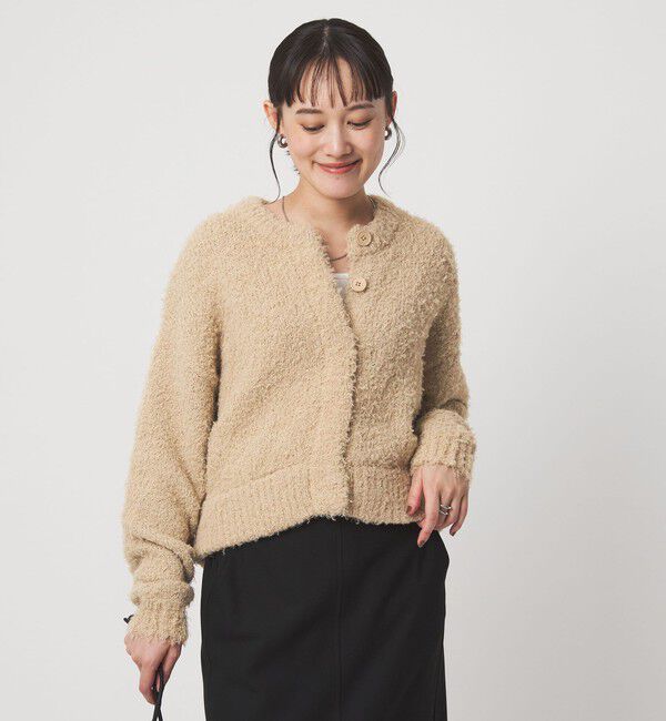UNITED ARROWS green label relaxing「【別注】＜LOGAN knitting mills＞COSY カーディガン」|カーディガン|BEIGE