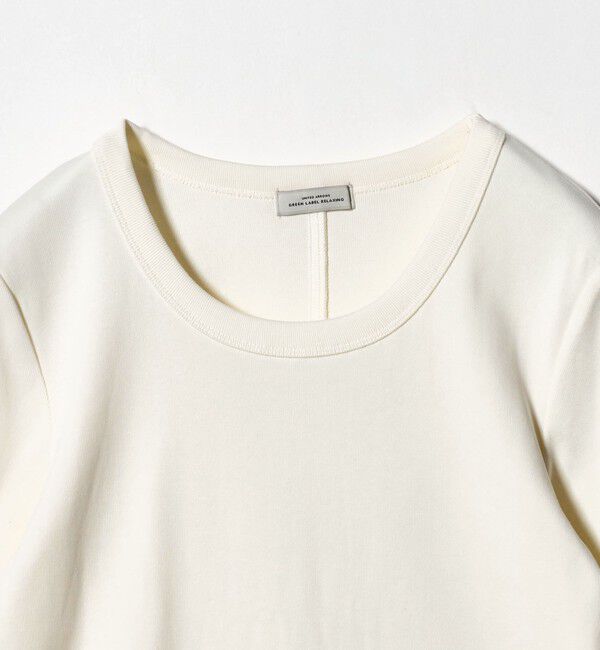 UNITED ARROWS green label relaxing「フライス Uネック Tシャツ」|Tシャツ・カットソー|