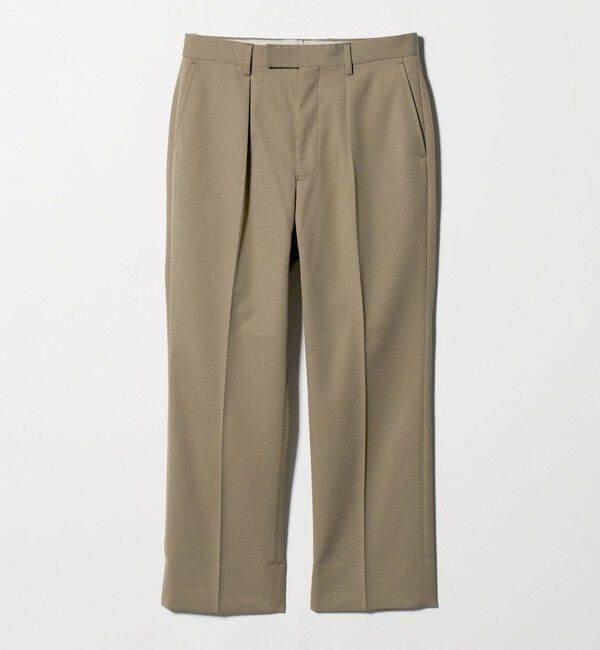 UNITED ARROWS green label relaxing「TW ギャバジン 1プリーツ ドレスチノ パンツ -ウォッシャブル-」|スラックス|