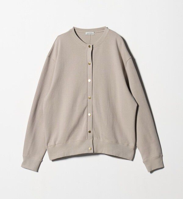 UNITED ARROWS green label relaxing「メタル調 ドットボタン カーディガン」|カーディガン|