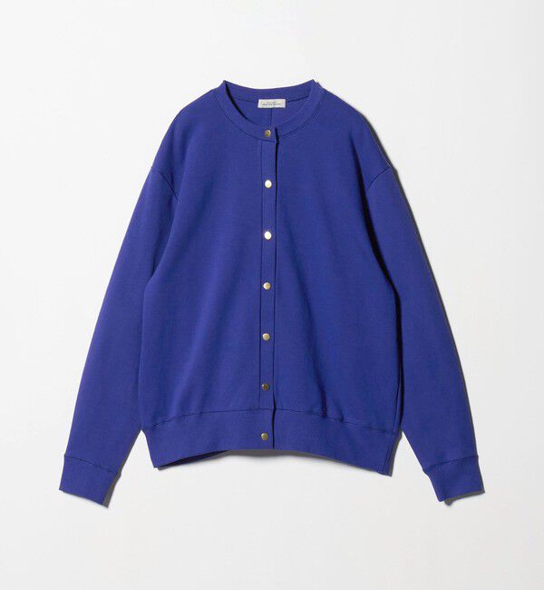 UNITED ARROWS green label relaxing「メタル調 ドットボタン カーディガン」|カーディガン|