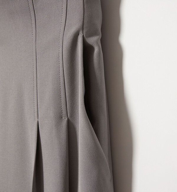 EMMEL REFINES「＜EMMEL REFINES＞EM ハイウエスト ワイドパンツ」|チノ|